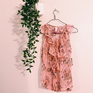 Pink Floral Top 🌷